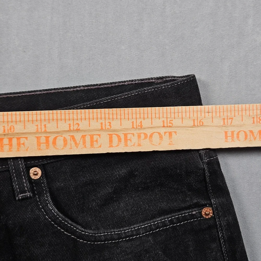 Vintage Levi's 550 Jeans Mens 34x32 (Actual 32x27) Black Denim Relaxed Baggy 90s